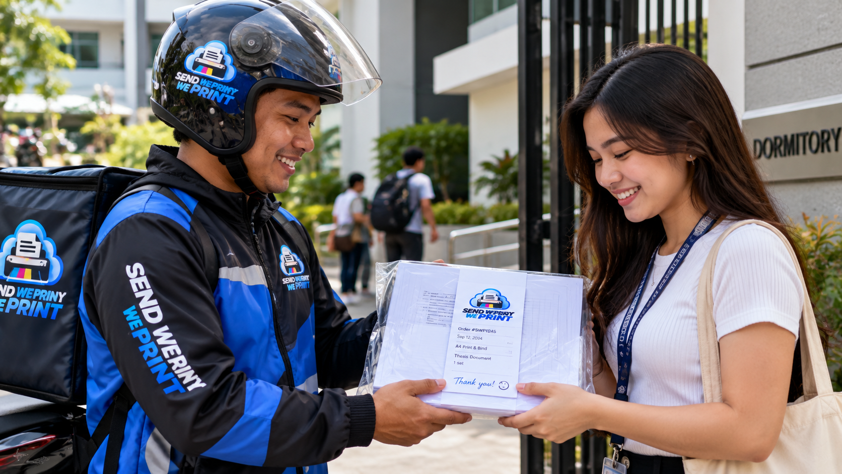 SEND WE PRINT delivery service